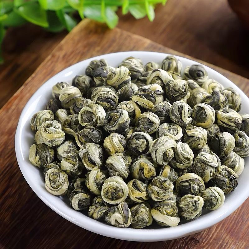 Jasmine Dragon Pearls. A rare tea utterly infused with floral essence.