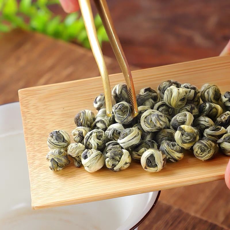 Jasmine Dragon Pearls. A rare tea utterly infused with floral essence.