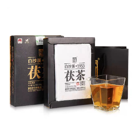 health Baishaxi Yupin Fuzhuan Black Tea 318g/brick